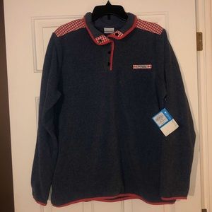 Columbia PFG fleece pullover